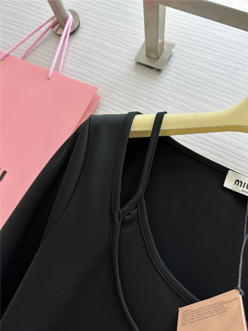M1um1u long sleeve dress replica clothing sites