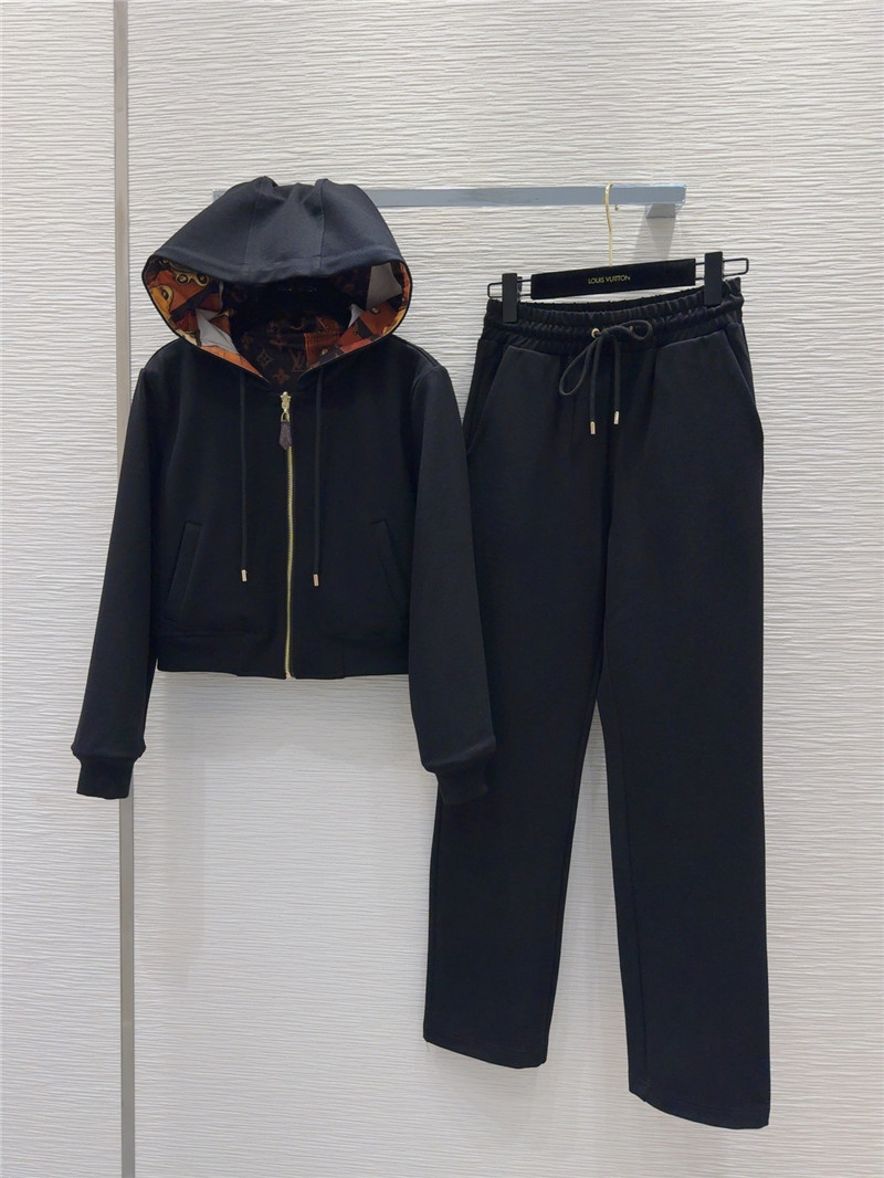 l0vis Vvtt0n lv sweater jacket + sports trousers set replica clothes