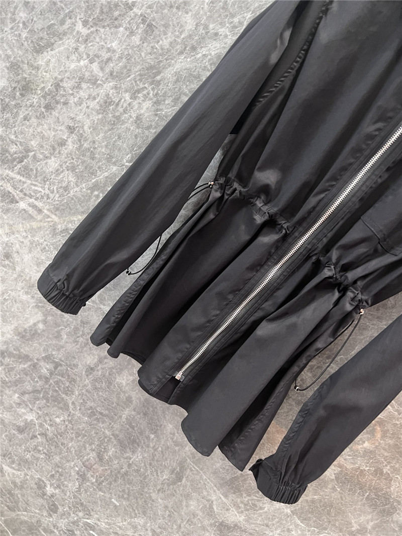 H**me5 slim waist zipper shirt jacket replica clothes