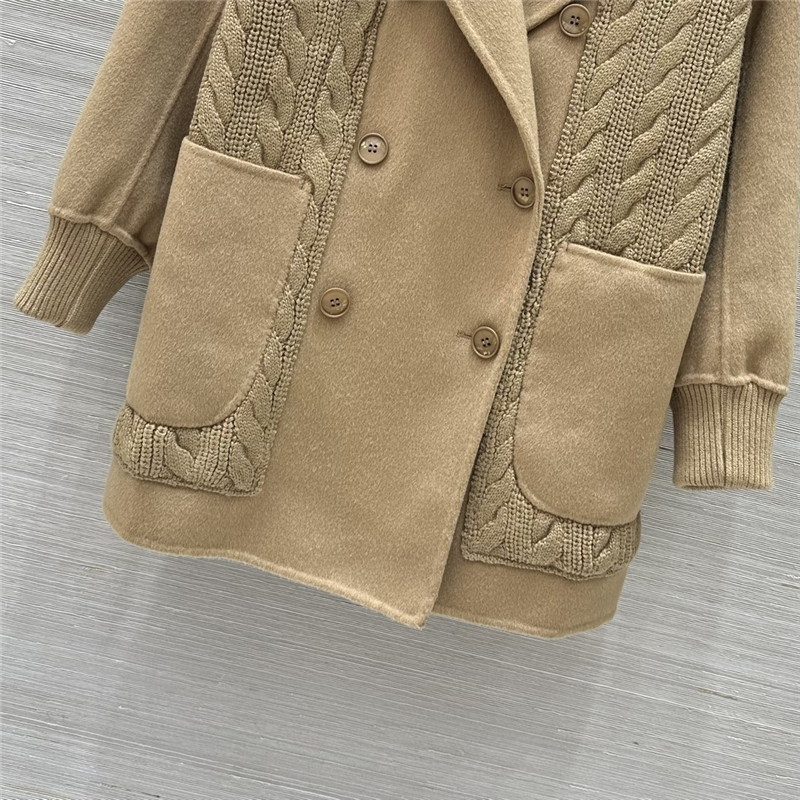 Vanitoo patchwork tweed suit coat replicas clothes