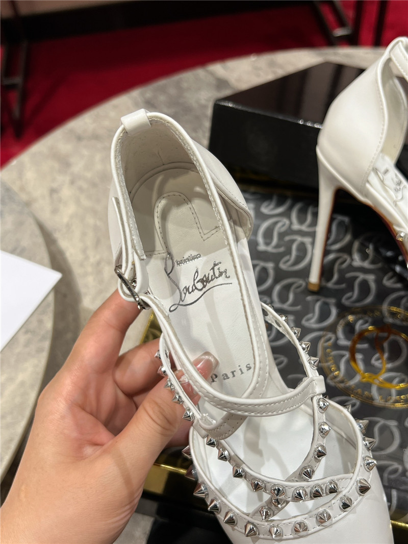 Chr1st1an louboutin x spikes shoes