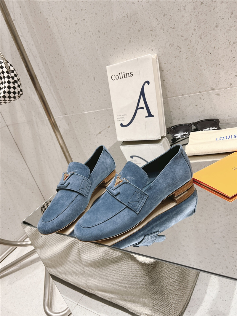 l0vis Vvtt0n capri loafers blue suede