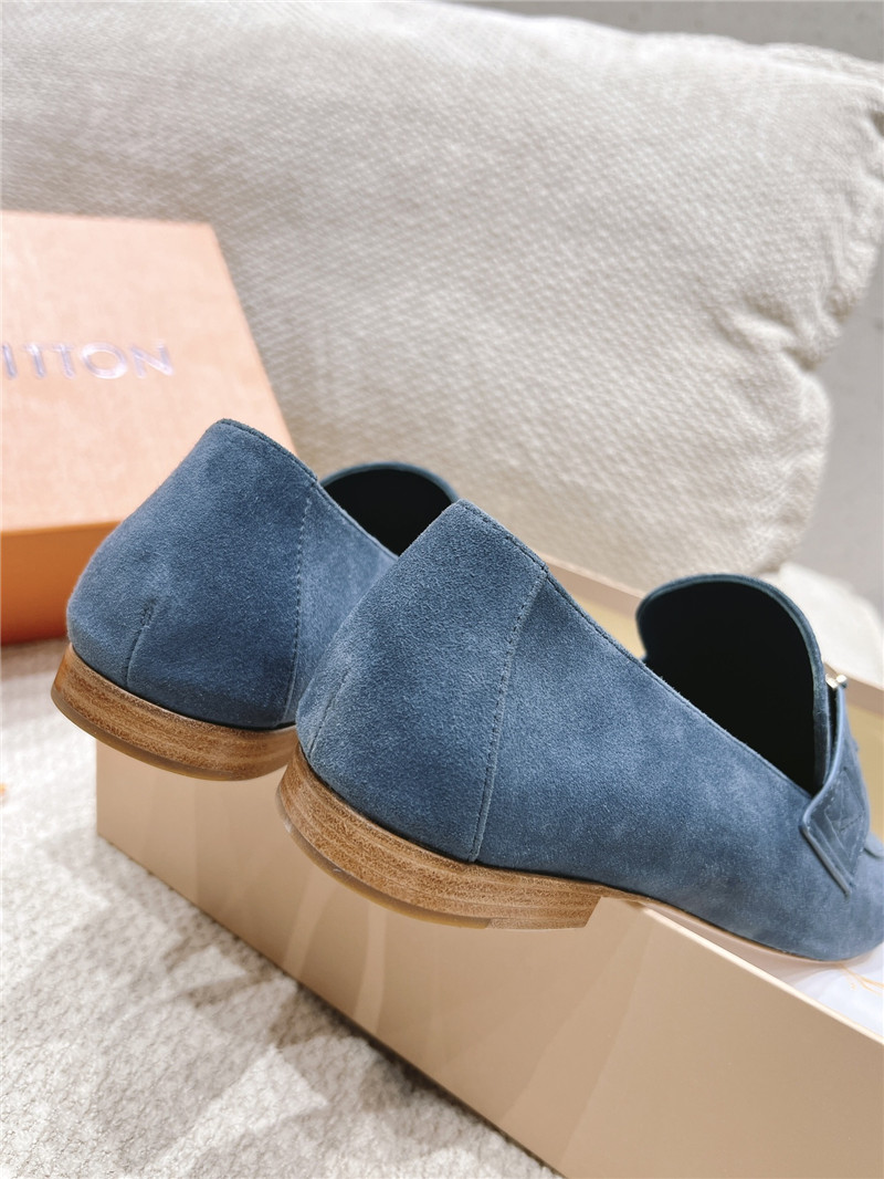 l0vis Vvtt0n capri loafers blue suede