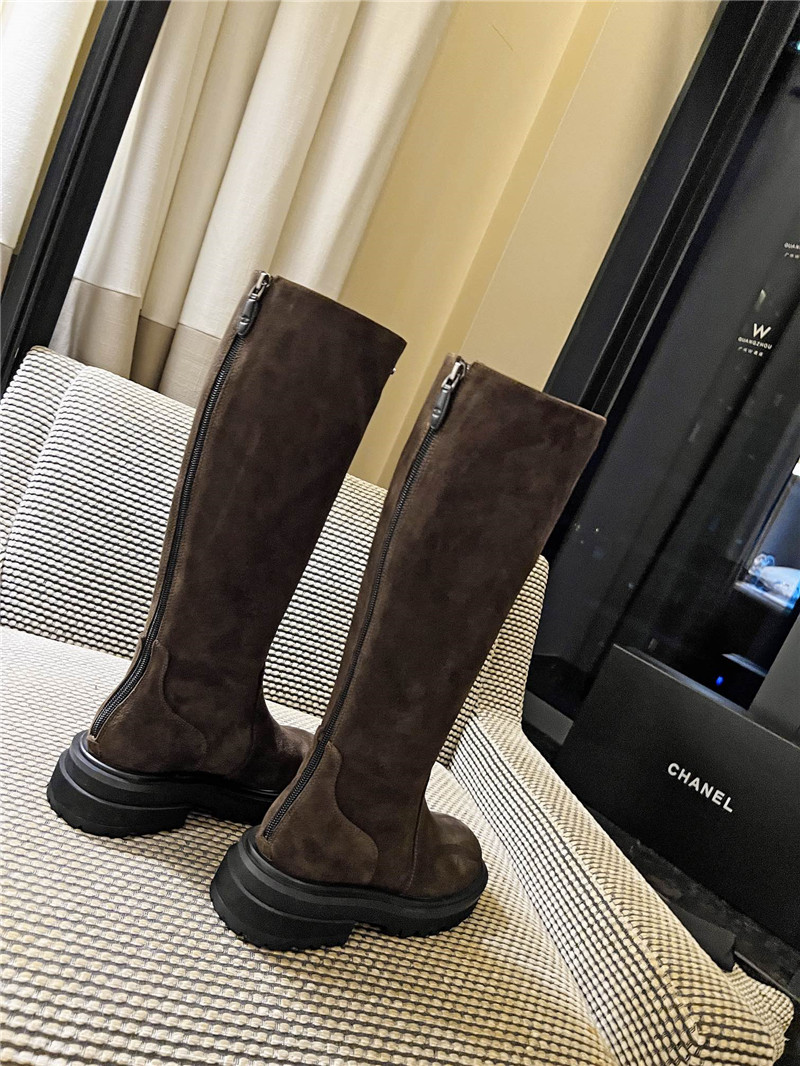 Ch**el women¡¯s suede knee-high boots