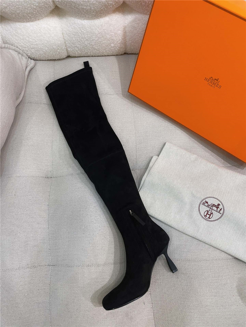 H**me5 women’s suede over-the-knee boots