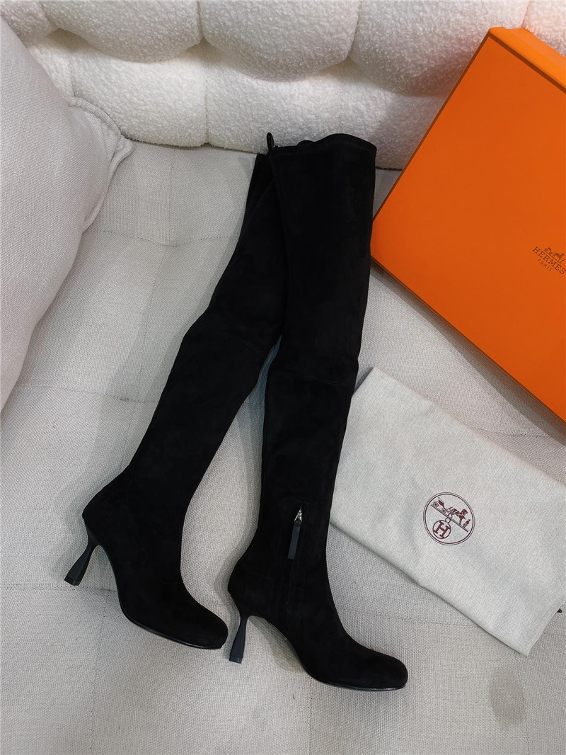 H**me5 women’s suede over-the-knee boots