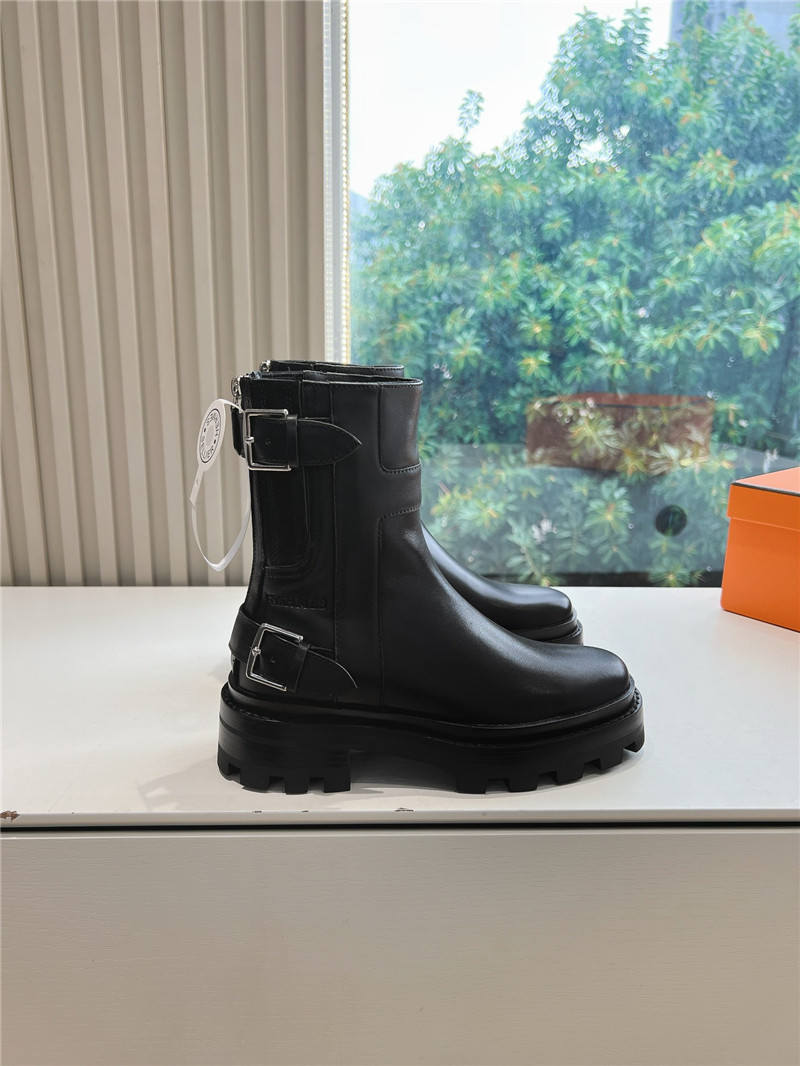 H**me5 black jaimy ankle boots
