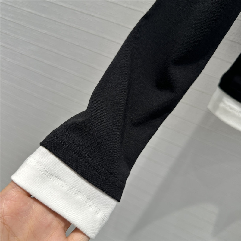 M1um1u basic long-sleeved t-shirt