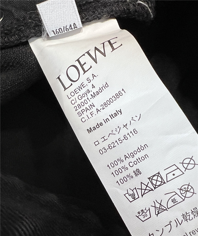 L0ew* denim trousers