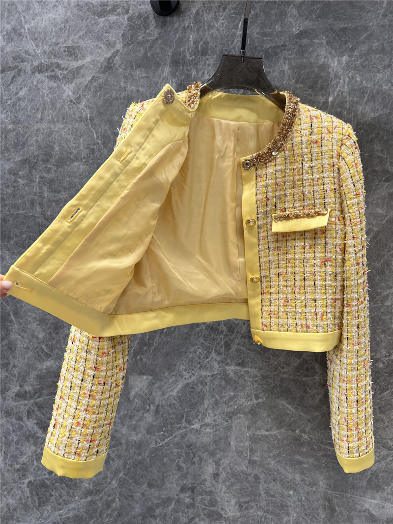 M1um1u coarse floral jacket