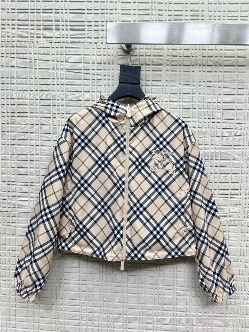 Bv*b*rry check jacket