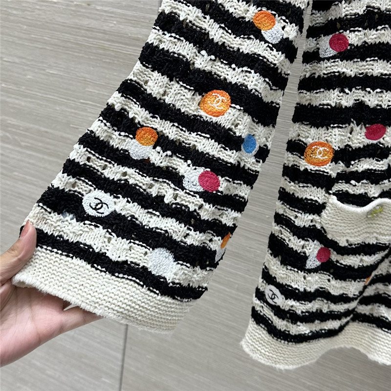 Ch**el large lapel top