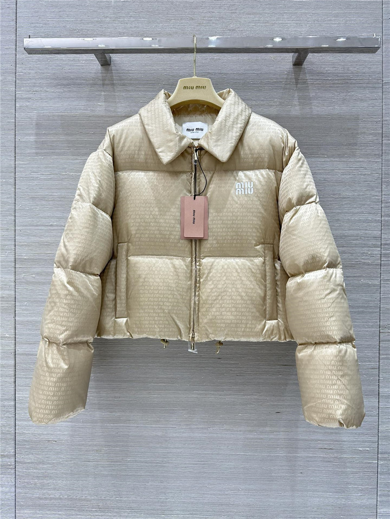 M1um1u short down jacket