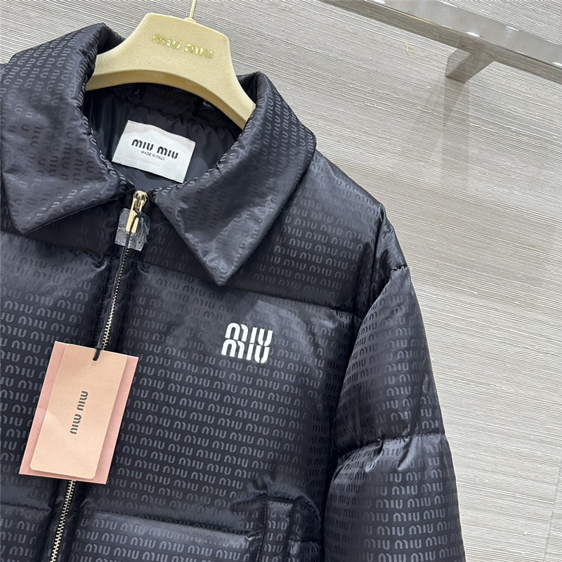 M1um1u short down jacket