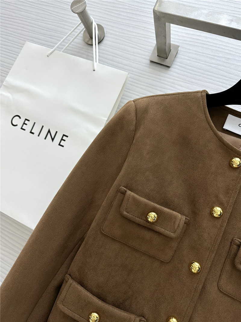 Ce1i*e suede jacket