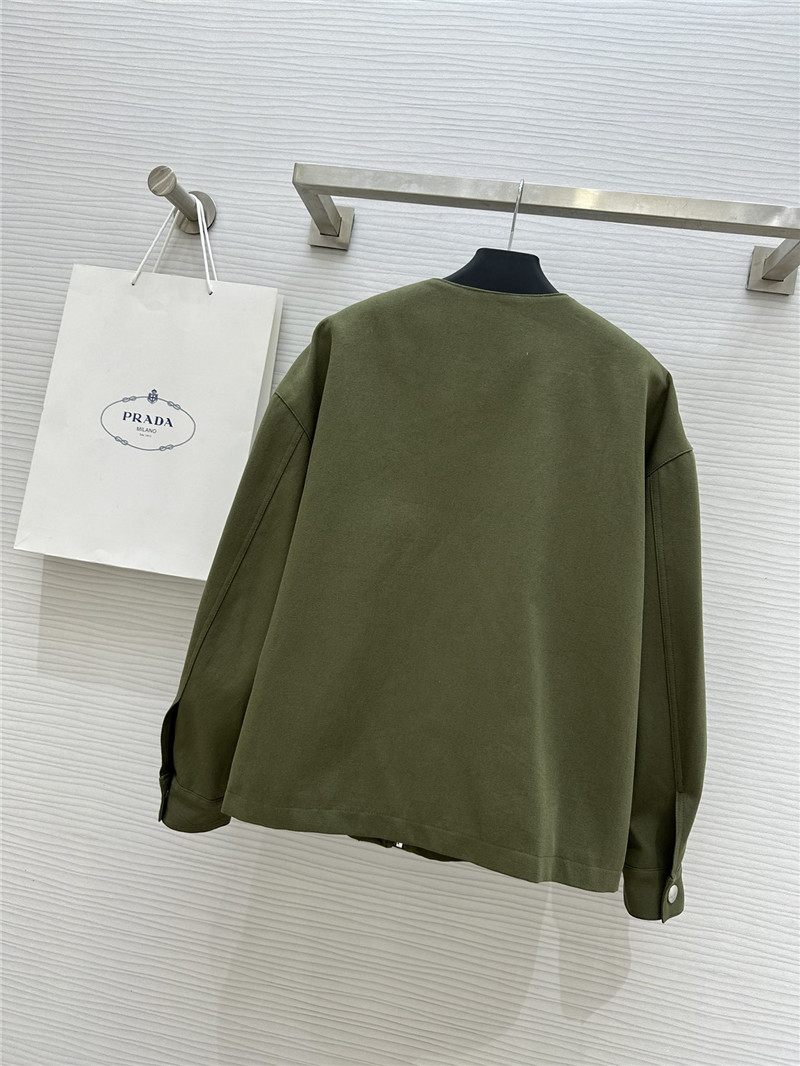 Pra*a crew neck jacket