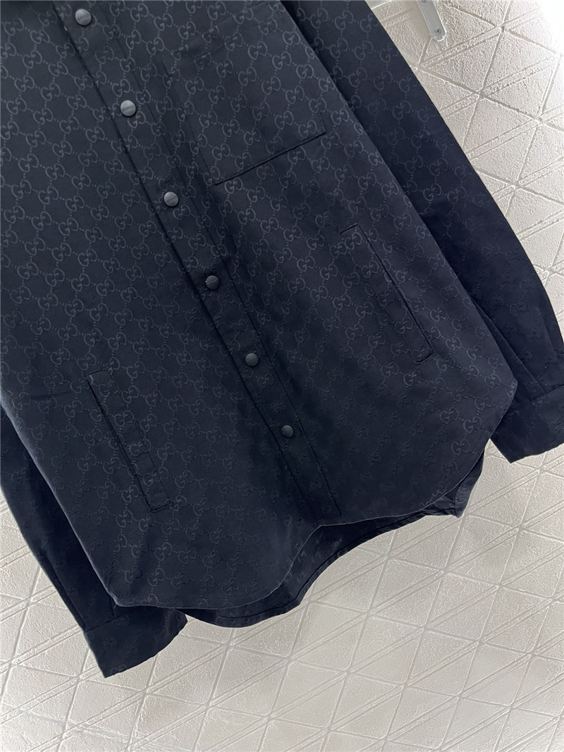 Gvc*1 jacquard shirt jacket