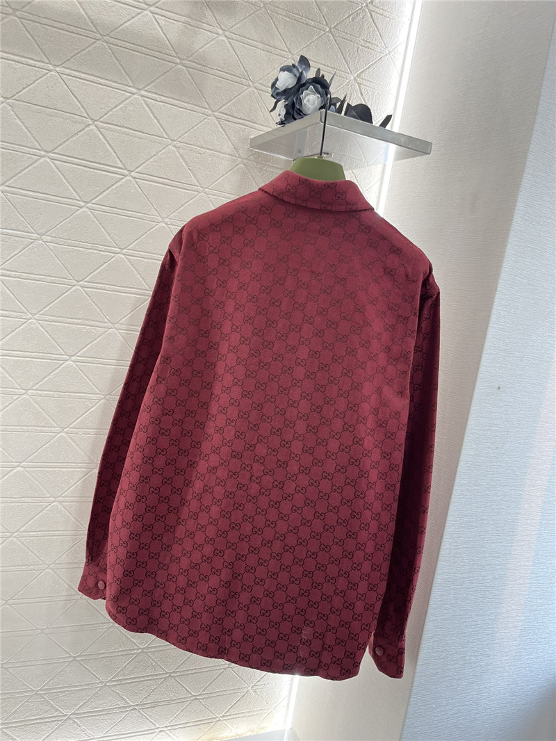 Gvc*1 jacquard shirt jacket