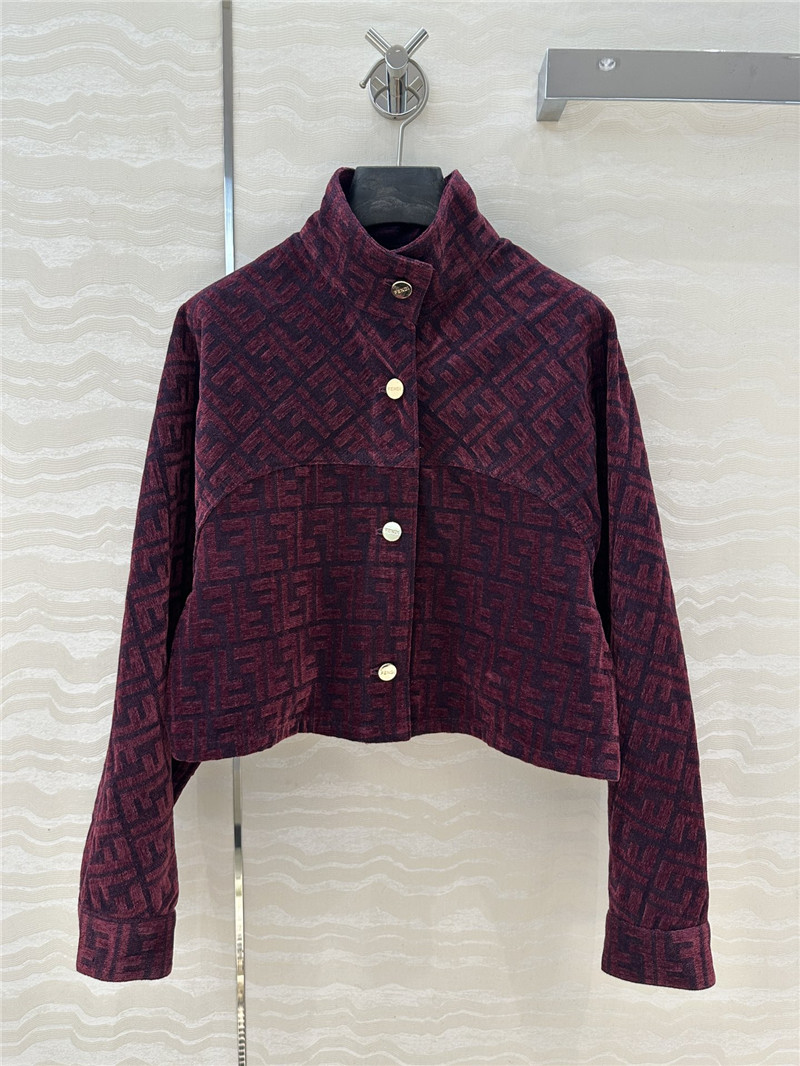 F**di monogram jacket small coat