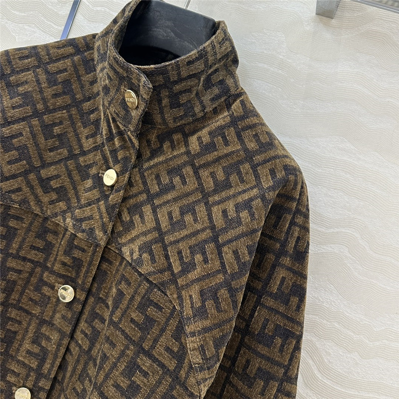 F**di monogram jacket small coat