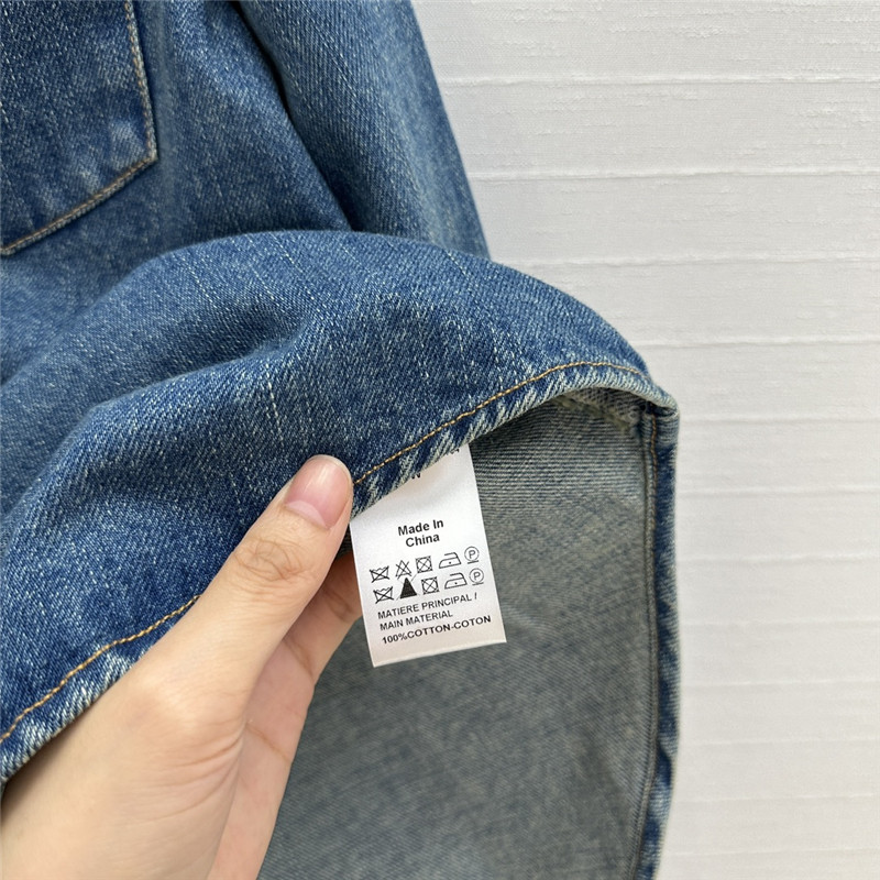 L0ew* denim shirt jacket
