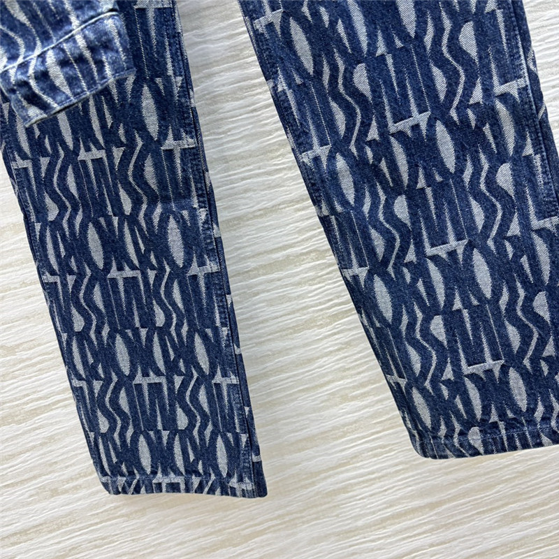 D10r denim suit