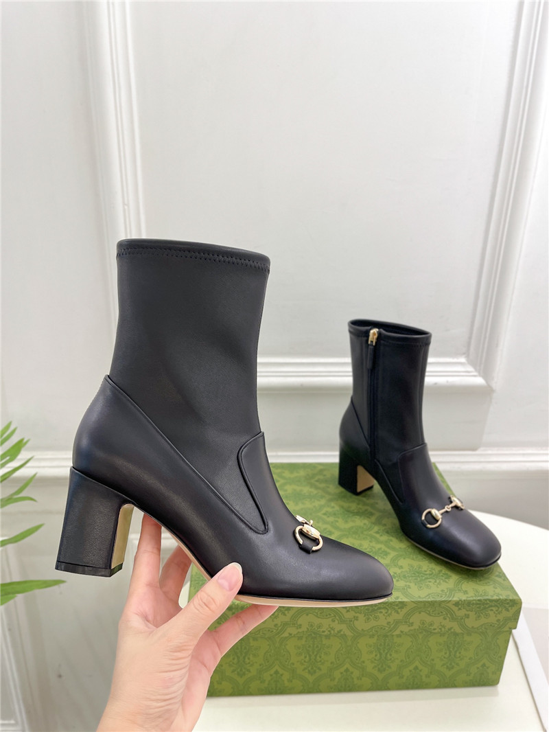 Gvc*1 lady horsebit ankle boots