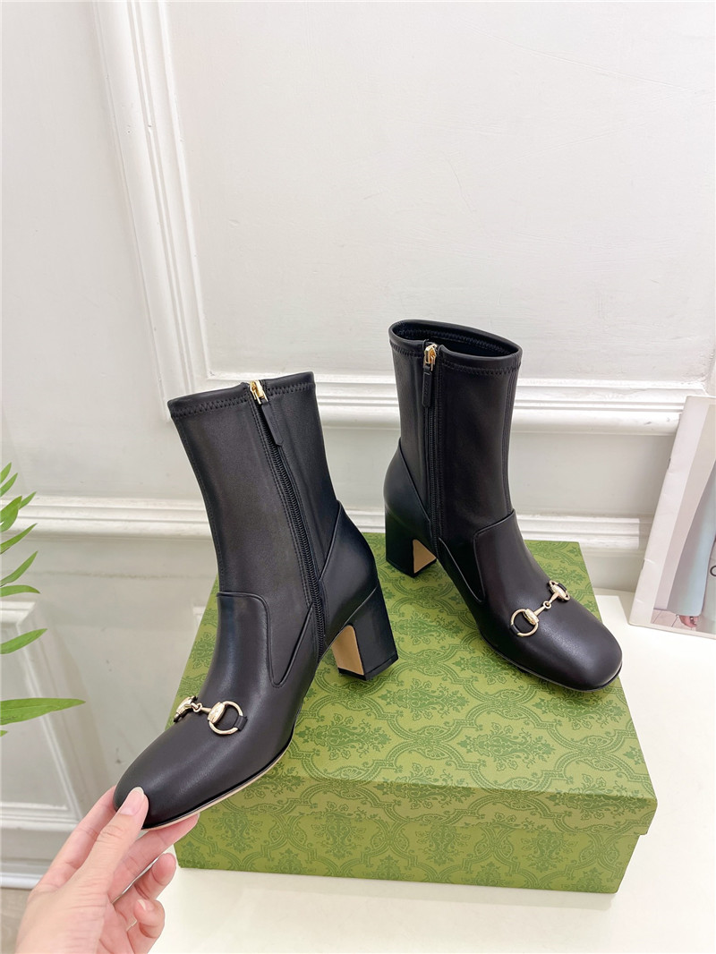 Gvc*1 lady horsebit ankle boots