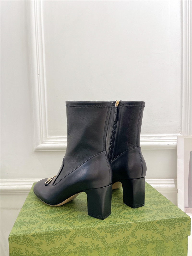 Gvc*1 lady horsebit ankle boots