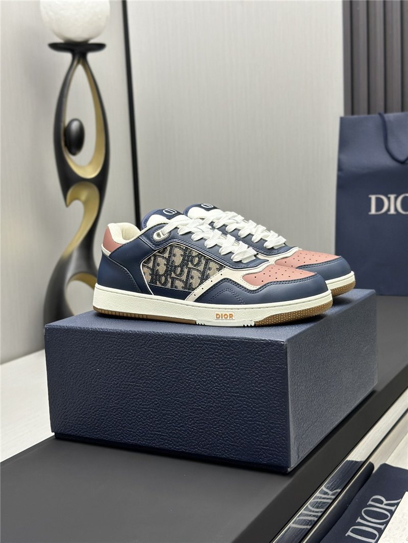D10r b27 low blue/cream sneakers