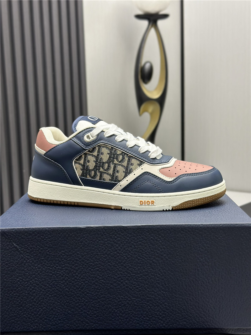 D10r b27 low blue/cream sneakers
