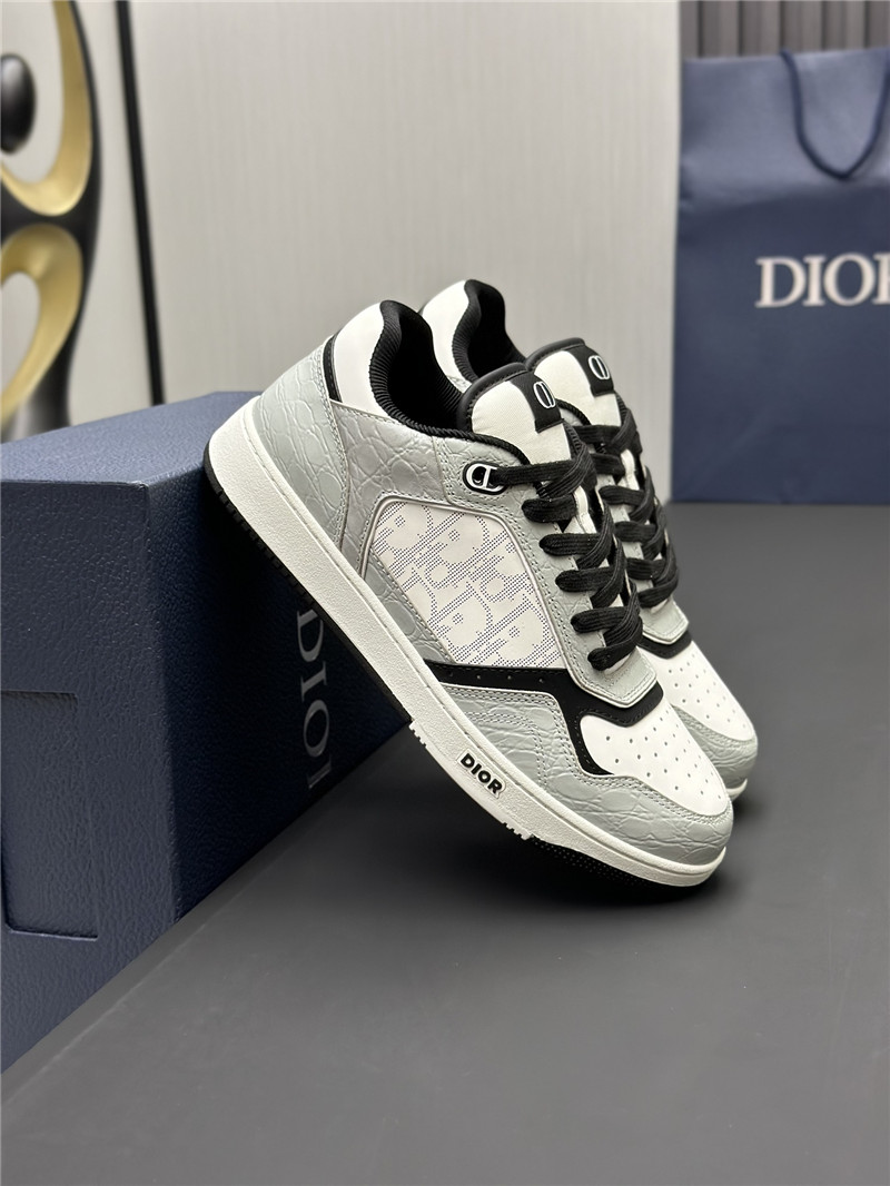 D10r b27 low-top sneakers gray white