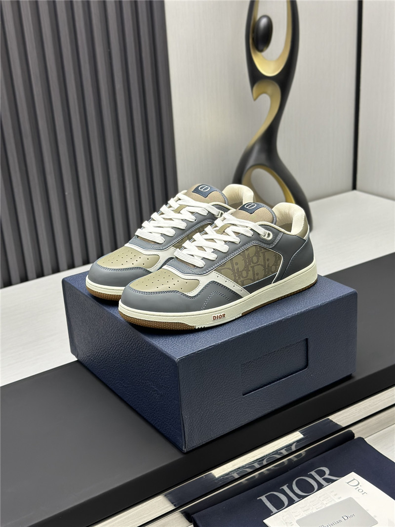 D10r b27 low-top sneakers gray beige