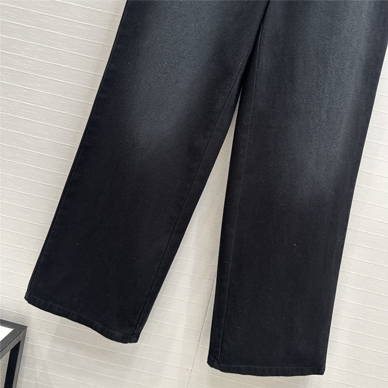 D10r high waist straight jeans