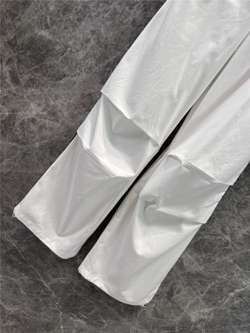 Ch**el pocket cargo wide-leg pants