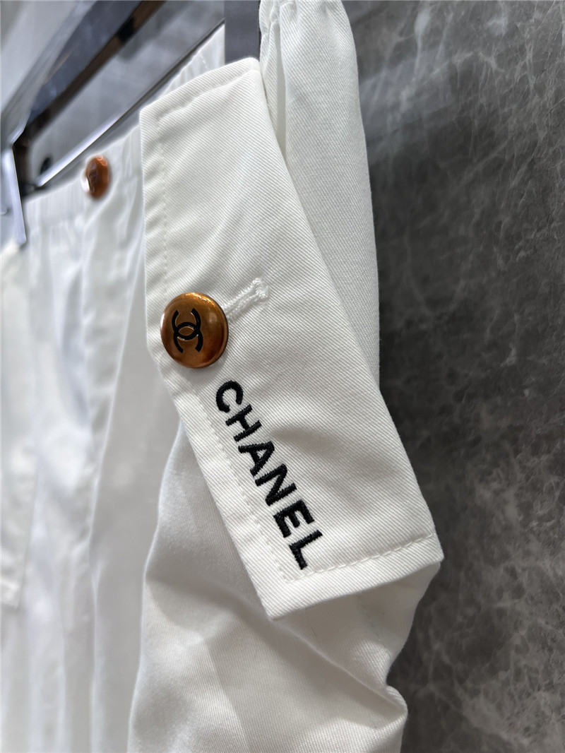 Ch**el pocket cargo wide-leg pants