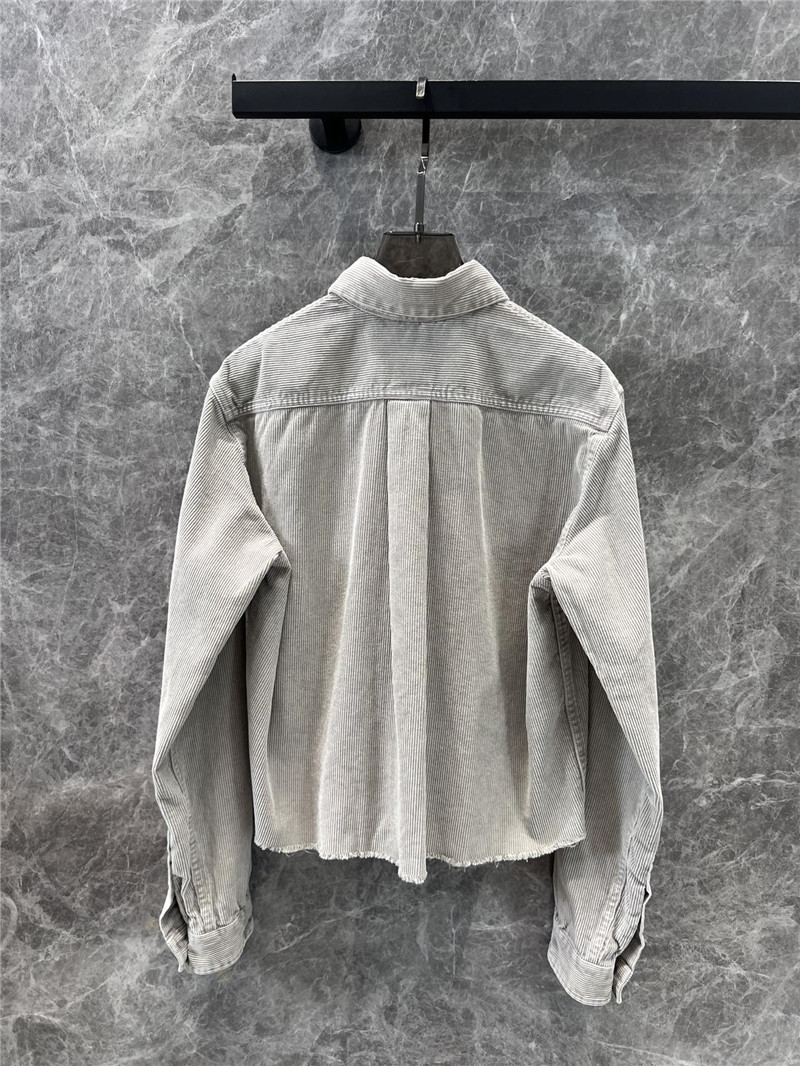 M1um1u corduroy shirt jacket