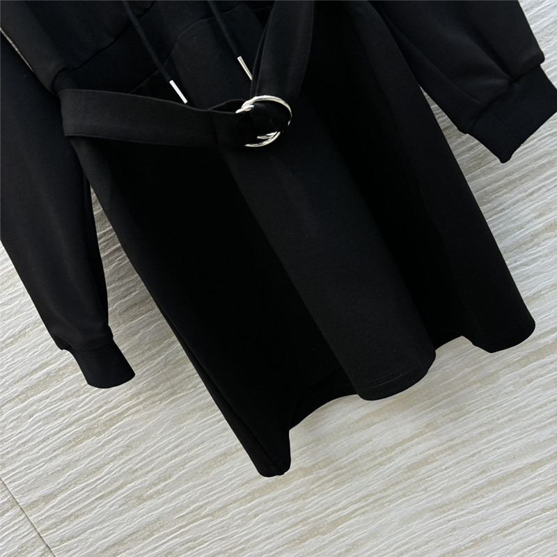 M1um1u hooded dress