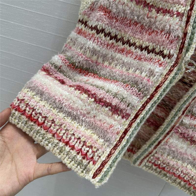Ch**el pattern knitted vest