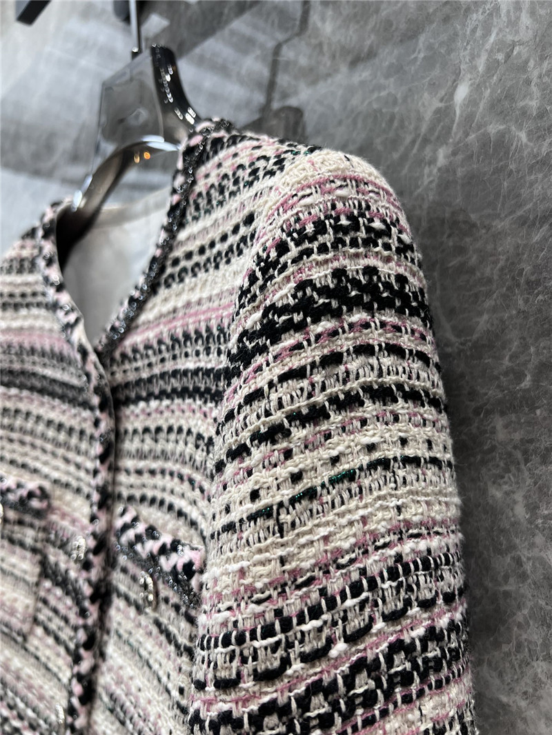 Ch**el woven tweed coat