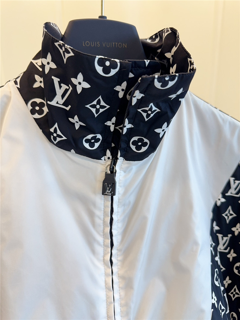 l0vis Vvtt0n lv monogram colorblock jacket