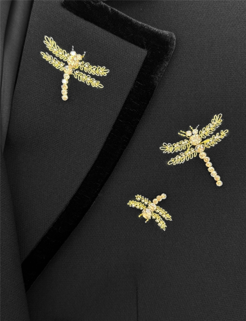 d10r embroidered D1am0nd jacket