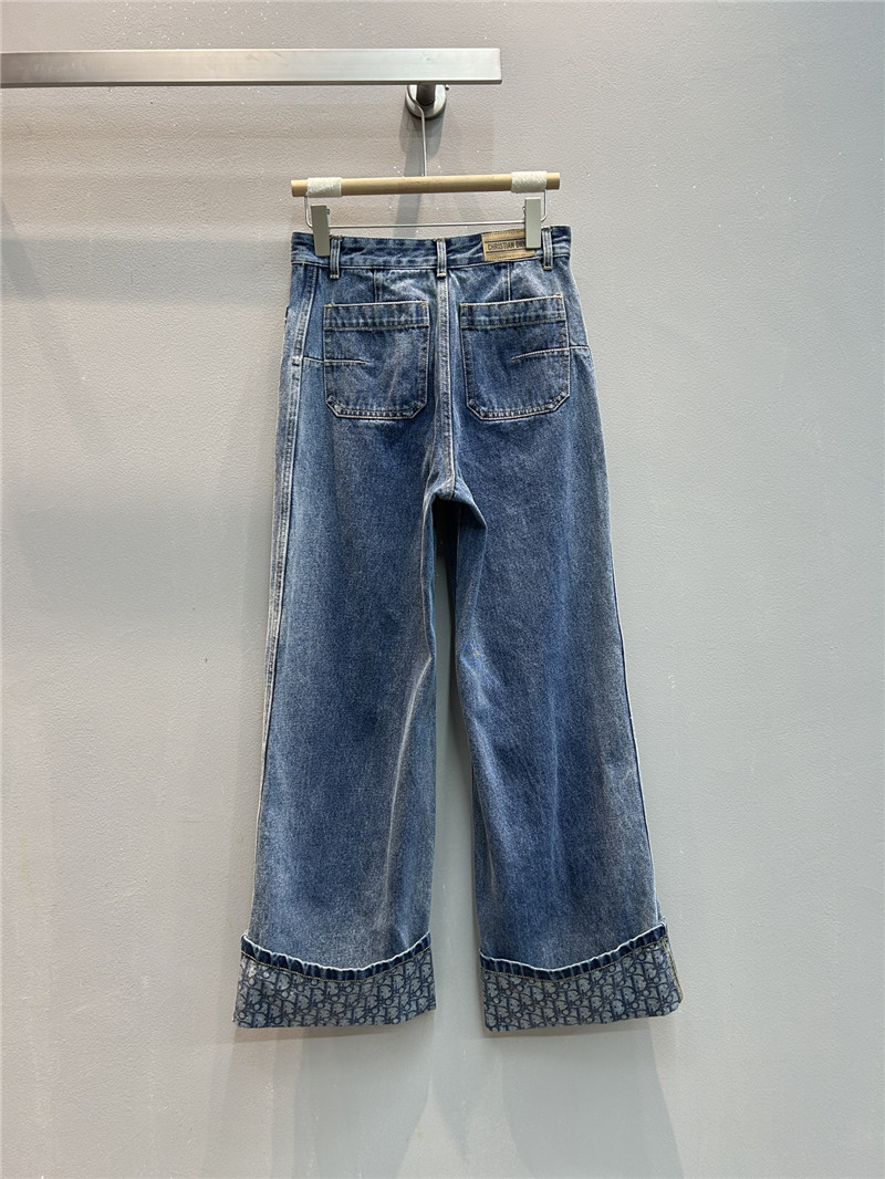 D10r high waist tapered jeans