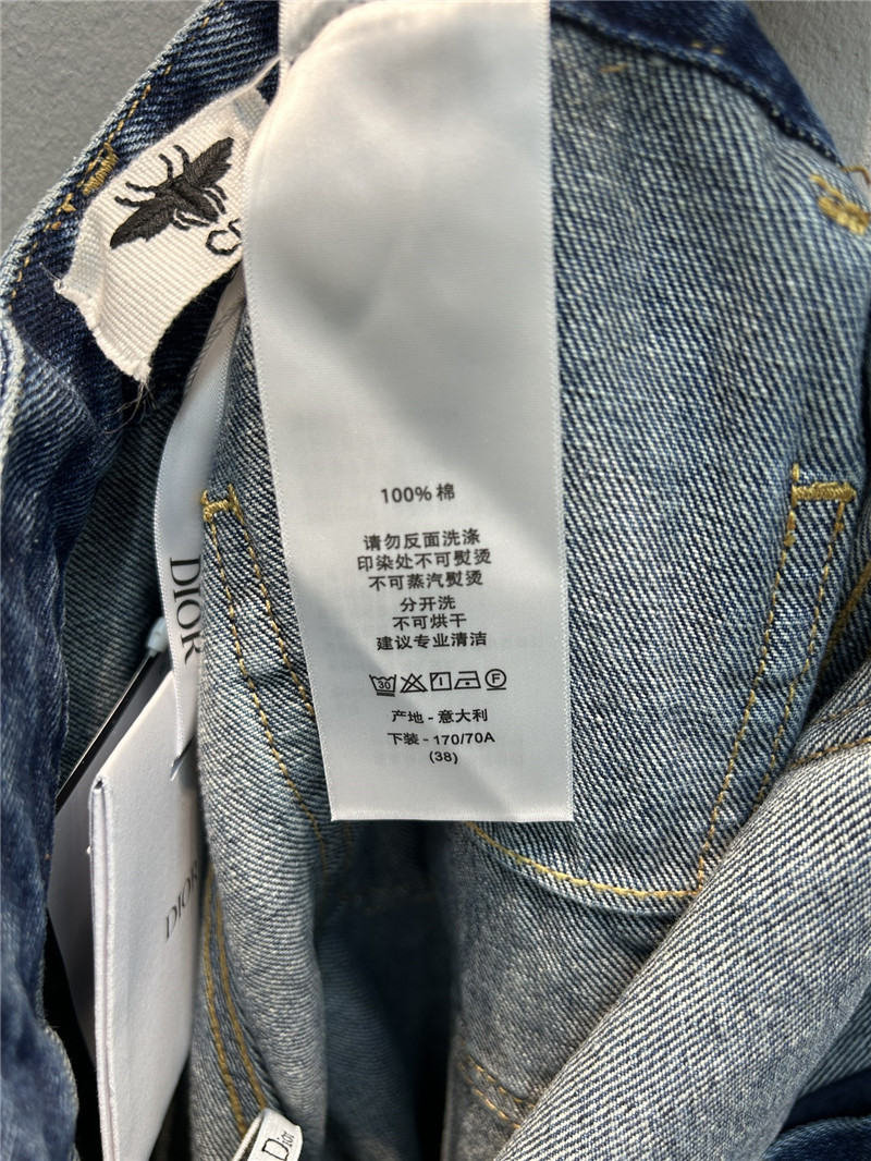 D10r high waist tapered jeans