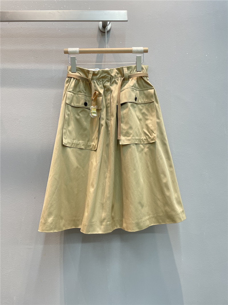 Pra*a belt skirt