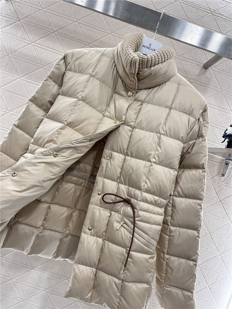 Moncler drawstring down jacket