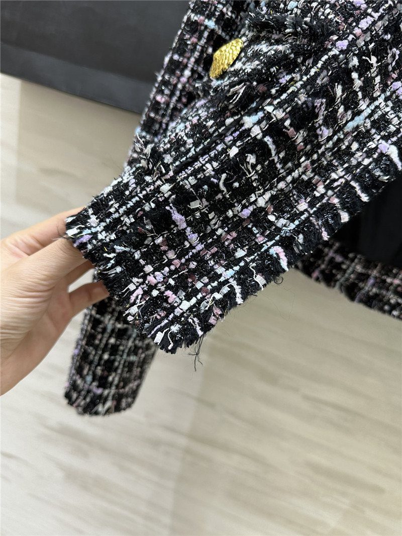 Balmain soft tweed coat