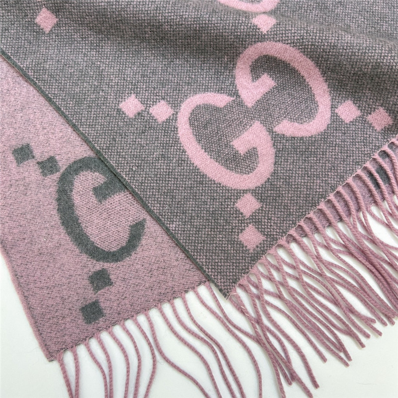 Gvc*1 cashmere jacquard scarf