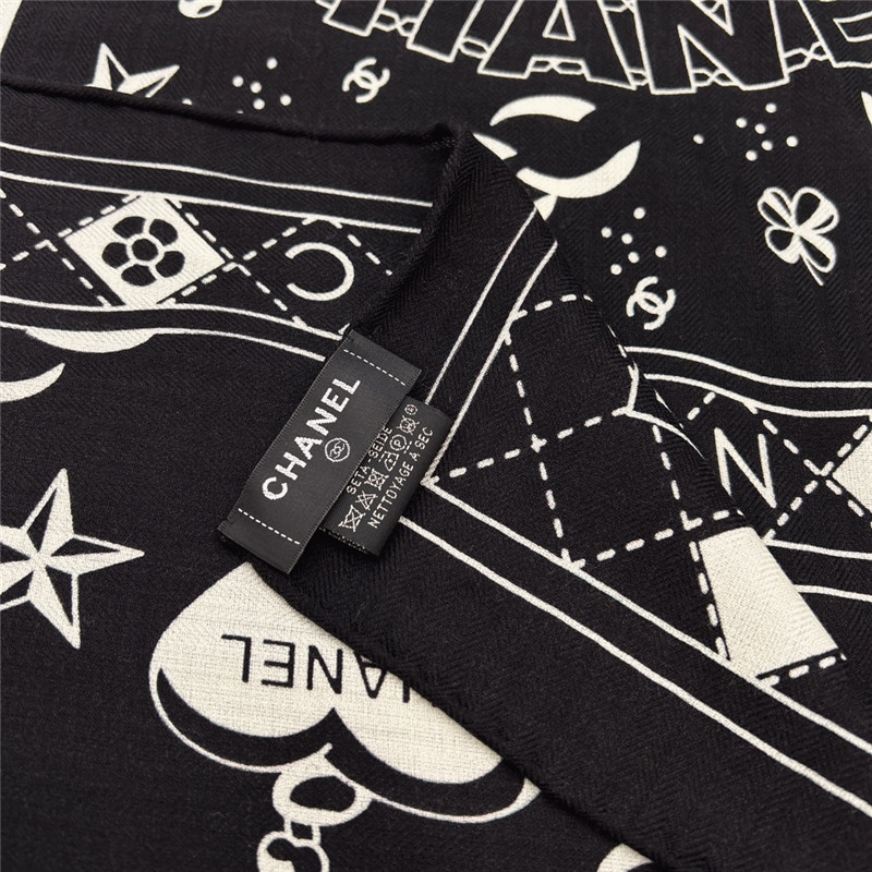 Ch**el chain logo long scarf