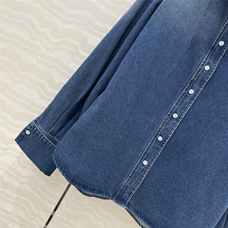L0ew* denim shirt